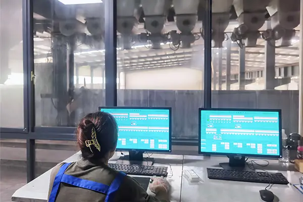 中东某摩擦材料公司自动化配料系统