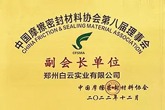 摩擦协会副会长证书